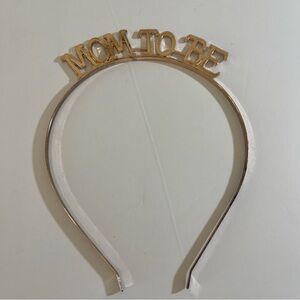 Gold 'Mom To Be' Headband